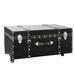 Byourbed The Sorority College Dorm Trunk Solid Wood + Manufactured Wood in Black | 14 H x 29 W x 20 D in | Wayfair BUCK2-E-11124