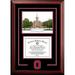 Patriot Frames NCAA Ohio State Buckeyes Spirit Graduate Diploma w/ Campus Images Lithograph Frame in Brown/Red | Wayfair OH987SG-1185