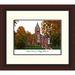 Campus Images NCAA Georgia Tech Yellow Jackets Legacy Alumnus Lithograph Picture Frame Wood in Brown | 16 H x 18 W x 1.5 D in | Wayfair GA974LR