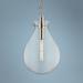 Ivy 12 1/2" Wide Polished Nickel LED Pendant Light