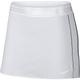 Nike Women Court Dri-FIT Tennis Skirt - White/Black/Black/Black, Large