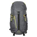 Mountain Warehouse Phoenix Extreme 35L Backpack - Raincover, Hydration Compatible Travel Bag Grey