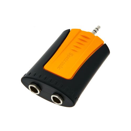 Seetronic MMJ3-2PM Adapter 3,5 2x 6,35