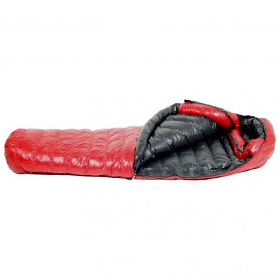 Western Mountaineering - AlpinLite - Daunenschlafsack Gr 165 cm Zip: Right Cranberry /Schwarz