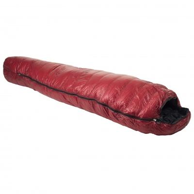 Western Mountaineering - SummerLite - Daunenschlafsack Gr 165 cm Zip: Right Cranberry /Schwarz