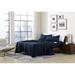 Latitude Run® Kila Smart Microfiber Sheet Set Polyester in Blue/Navy | 102 H x 66 W in | Wayfair 035DD76D18A54FBFBA5ECAFB5F61EB2F