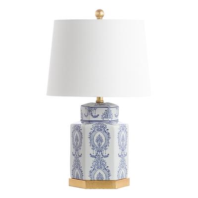Safavieh Indoor Table Lamps Blue White, Safavieh Table Lamps White