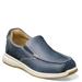 Florsheim Great Lakes Moc Toe Slip-On Jr - Boys 10.5 Toddler Blue Slip On Medium