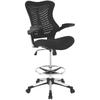 Best Drafting Chairs - Charge Drafting Chair EEI-2286-BLK Review 
