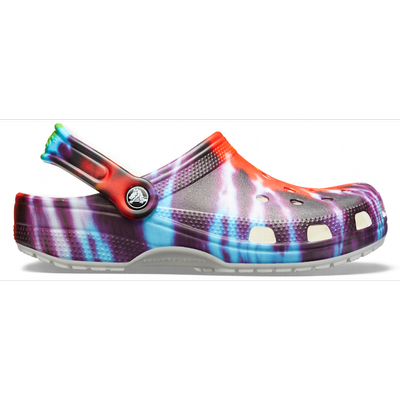 Crocs Multi Classic Tie-Dye Graphic Clog Shoes Crocs Multi...