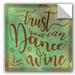 Winston Porter Dance Wine Removable Wall Decal Vinyl | 10 H x 10 W in | Wayfair 134C837A1F2A4E7CBE7D4CC55A69DF04