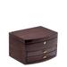 Darby Home Co Jewelry Box, Wood in Brown | 7 H x 11.75 W x 9.25 D in | Wayfair 314D9E9F2E1143BE9A93C7F6C46C2E81