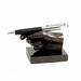 World Menagerie Letendre Hand Pen Holder Metal in Black | 1.25 H x 4 W x 2.25 D in | Wayfair 51B47F1D22CF4BCC870A005A58BCF0DC