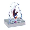 Gifts & Decor Bald Eagle Kristall Figur Skulptur mit LED-Licht