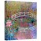 Art Wand Japanese Bridge Galerie Verpackt Gemälde von Claude Monet, 14 von 18