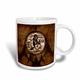 3dRose, Native American Motiv, zum Malen-basmajian Kaffeebecher, Keramik, Mehrfarbig, 15,2 x 12,7 cm 8.4499999999999993