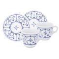 Kahla 16E152A75019H Blau Saks Kaffeetassen-Set, 4-teilig