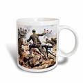 3dRose WWI, italienisch, italy-eu16 pri0094-prisma-mug, Keramik, Mehrfarbig, 12,7 cm x 11,43 x, 8.45