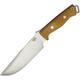 Bark River BA07116MNC Outdoormesser-Klingenlänge: 18.1 cm-Bravo Survivor Natural Canvas, mehrfarbig