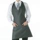 Winware Chef Works Unisex Tuxedo Schürze