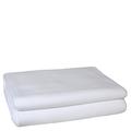 Soft-Fleece-Decke – Polarfleece-Decke mit Häkelstich – flauschige Kuscheldecke – 160x200 cm – 000 white – von ’zoeppritz since 1828’