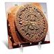 3dRose Mexiko-Stadt, Sonne Stein (Azteken Kalender – SA13 mgl0000 – Miva Lager – Schreibtisch Uhr, 6 von 6 (DC 86737 _ 1)