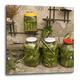 3dRose Rumänien, cheia, bewahrt Gemüse, Canning EU24 gje0447 Gavriel Jecan Wanduhr, 15 von 38,1 cm