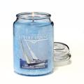 Candle-lite - Duftkerze im Glas, Coastal Breeze 652g, Blau, 10 x 10 x 18.5 cm