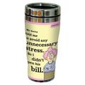 Tree-Free Greetings Baumfreie Grüße sg23857 komisch 'Aunty Acid unnötigen Stress von der Backland Studio Ltd. 16 oz SIP' n Go gefüttert Edelstahl Tumbler