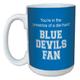 Tree-Free Greetings Baumfreie Grüße lm44662 Blue Devils College Basketball Keramik Becher mit Henkel/, 15-Ounce