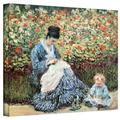 Art Wandbild Mutter und Kind Galerie verpackt Gemälde von Claude Monet, 18 von 24