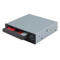 Sedna Einbaurahmen 6,3cm(2,5") SSD/HDD-> 8,9cm(3,5") Bay+USB3Port