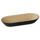 Premier Housewares 1104396 Servierplatten, Bambus, Schwarz, 15x38x7