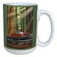 Tree-Free Greetings lm43232 Vintage California Roadtrip durch Redwoods von Paul A. lanquist Keramik Tasse, 15-Ounce, farbenreiche