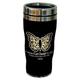 Tree-Free Greetings sg24287 Leopard Spots: 2 Corinthians 5: 17 SIP 'n Go-Becher, Edelstahl, 473 ml