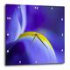 3dRose Nahaufnahmen Detail Eine blau Flagge Iris Blume – NA01 bth0001 – Brenda Tharp – Wanduhr, 13 von 33 cm (DPP 83367 _ 2)