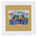3dRose QS 170081 _ 3 Grüße aus Baltimore Maryland Scenic Postkarte Reproduction-Quilt Platz, 8 von 20,3 cm