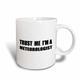 3dRose Trust Me I 'm a Meteorologist, Humor Spaß-, Geschenk, Tasse aus Keramik, 443 ml, Keramik, Weiß, 15,2 x 12,7 cm 8.4499999999999993