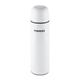 Pioneer DrinkPod Isolierflasche aus Edelstahl 0,5 L Doppelwandig Thermo-Lebensmittelbehälter 8 Stunden Heiß 24 Stunden Kühl Auslaufsicher BPA-Frei - Weiß