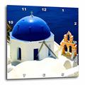 3dRose Griechenland. Santorini. Ocean. – Wanduhr, 15 von 15 Zoll (DPP 193525 _ 3)