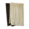 Kinzler F-10076/02 Mikrofaser Wende-Wohndecke Dream-Soft (Nicki), 150 x 200 cm, beige/dunkelbraun