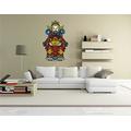 Indigos KAR-Wall-Chinagods6-70 Wandtattoo China-Chinesegods6 - Chinesischer Gott - Wandaufkleber 70 x 111 cm