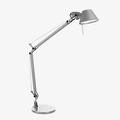 Artemide Tolomeo Mini Tavolo Leuchte mit Fuss Aluminium