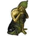 StatueStudio Messing Denken Buddha Bronze Statue Hand Made Indian Chinese Buddhismus Décor 17,8 cm