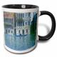 3dRose Tasse 126637 _ 4 der Palazzo Dario von Claude Monet 1908 Zwei Ton Schwarz Tasse, 11 Oz, schwarz/weiß