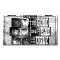 WandbilderXXL ® Leinwandbild "Good, The Bad & The Ugly" 180x100cm - in 6 verschiedenen Größen. Gedruckt auf Leinwand und fertig gespannt auf Keilrahmen. Leinwandbilder zu Top Preisen.