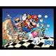 Pyramid International FP11308P-PL Super Mario Bros 3 (Art) gerahmter Druck, 250 GSM Paperwrap MDF, Mehrfarbig, 44 x 33 x 4 cm