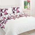 Tivoli Bettw�sche Butterfly Kopfkissenbezug Bettw�sche-Set f�r Doppelbett, King Size, alle Gr��en, violett, Super King