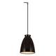 Dyberg Larsen 8029 E27 Edison-Gewinde, 60 W Milano-Lampe groß, schwarz