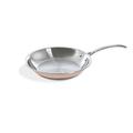 BK Cookware BV BK New Vintage Kupfer Pfanne 24 cm, Stahl, 24